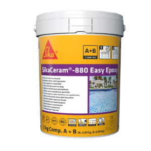 SikaCeram-880 Easy Epoxy Epoksidni lepak i masa za fugovanje - Platinum Grey - 5kg